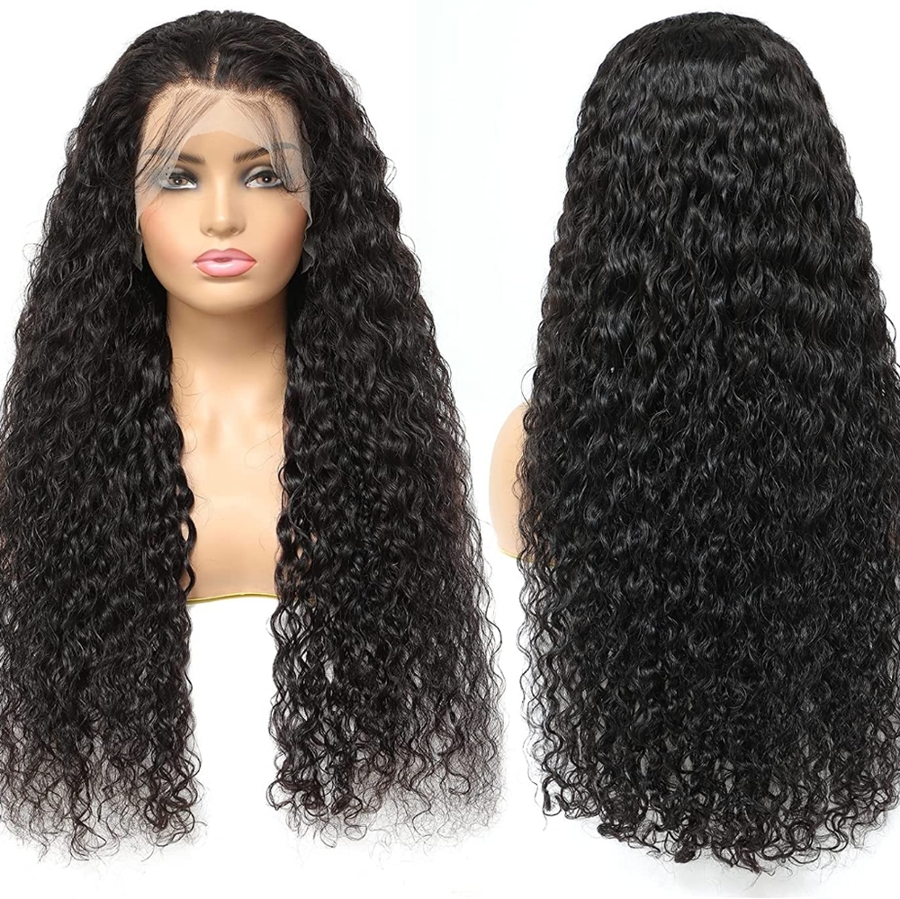 Deep Wave Lace Front Human Hair Wig 20 inches - Picture 3 of 6